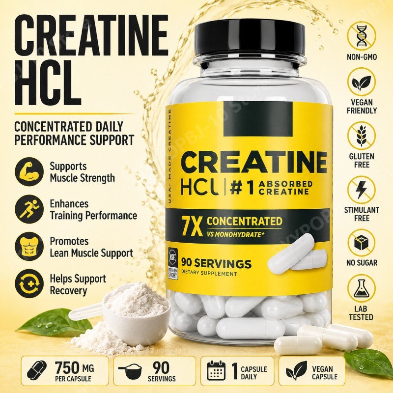 Creatina HCl 750mg 90 Capsule  - Nutrition Of Fitness recensione e prezzo