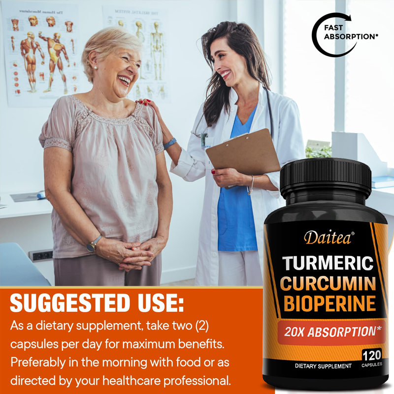 Capsule di Curcuma 2500mg con  - Turmeric Curcumin Capsule recensione e prezzo
