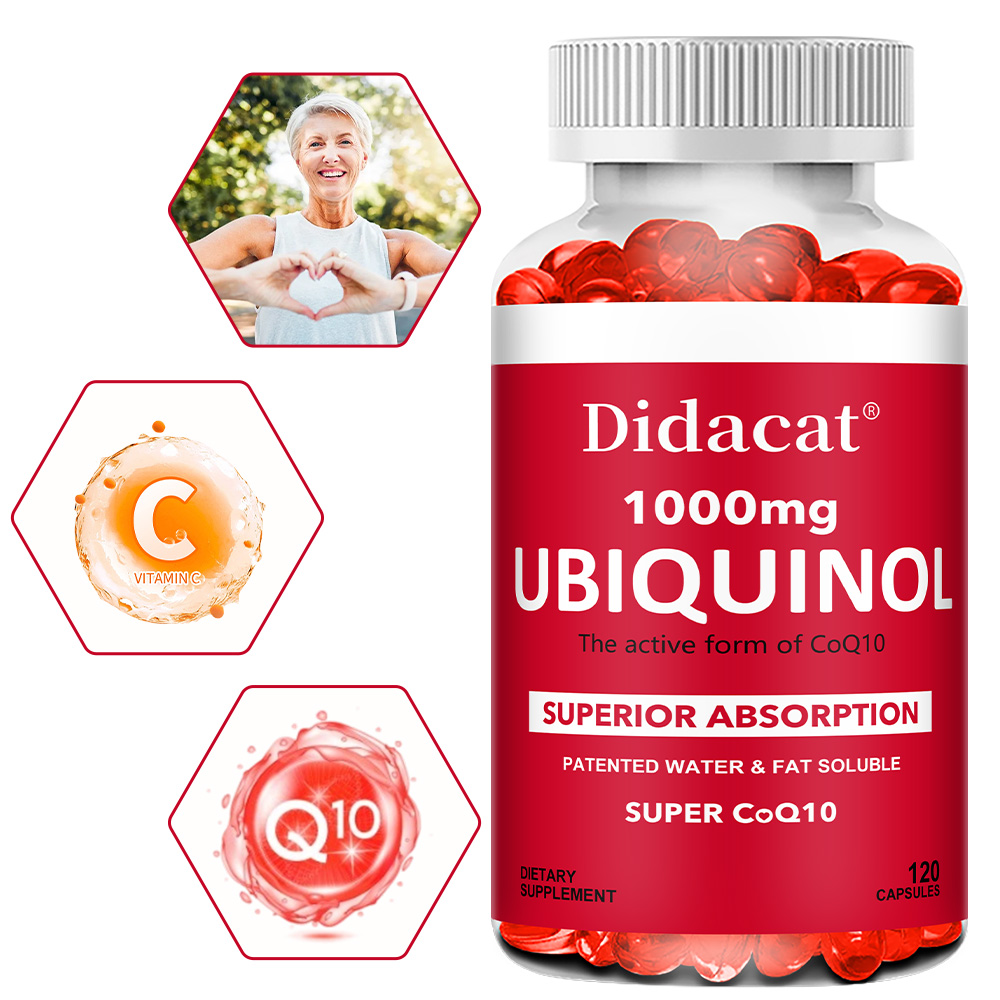 Ubiquinolo CoQ10 1000mg in Cap - Coq10 Ubiquinol Softgel recensione e prezzo