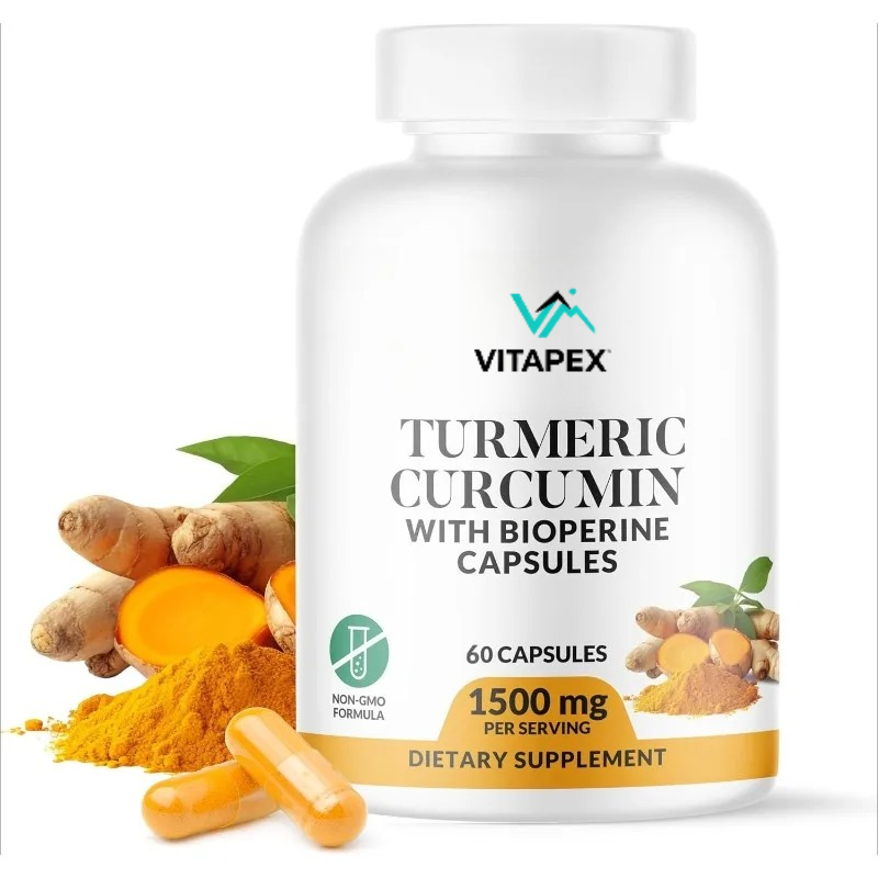 Curcuma Curcuma e BioPerine 15 - Turmeric Curcumin Capsule recensione e prezzo